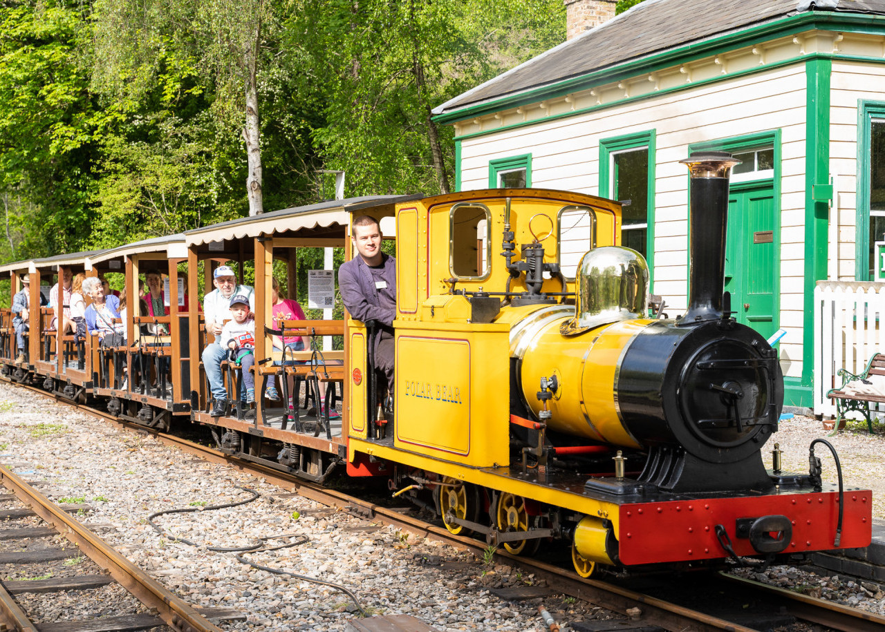 Christmas at Amberley Amberley Museum 2024, Nr Arundel Steam Heritage