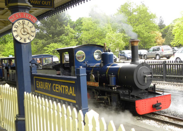 Exbury Gardens & Steam Railway 2024, Southampton, Hampshire Steam