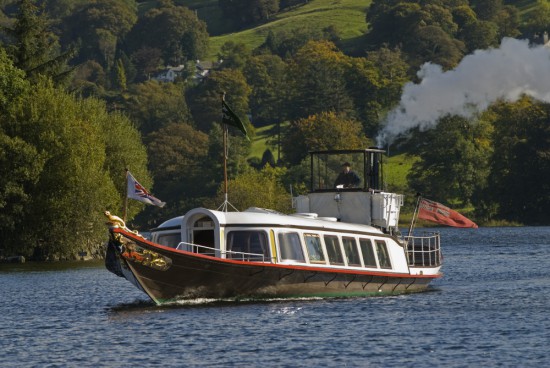 national trust steam yacht gondola coniston